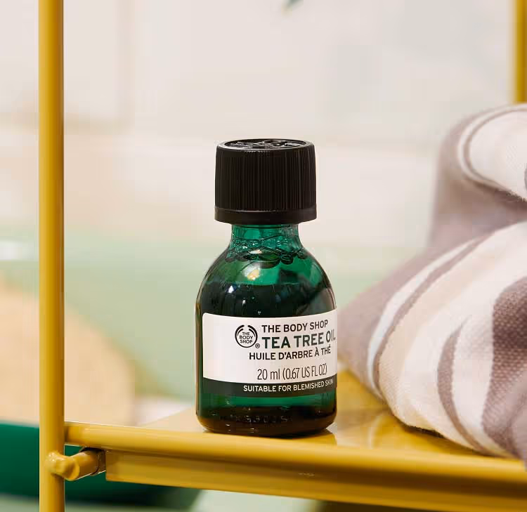 روغن ضدجوش درخت چای بادی شاپ body shop tea