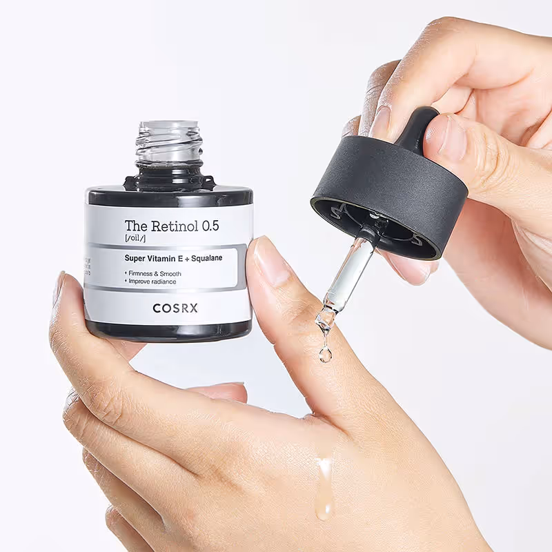 روغن ضد پیری رتینول کوزارکس cosrx retinol 0.5