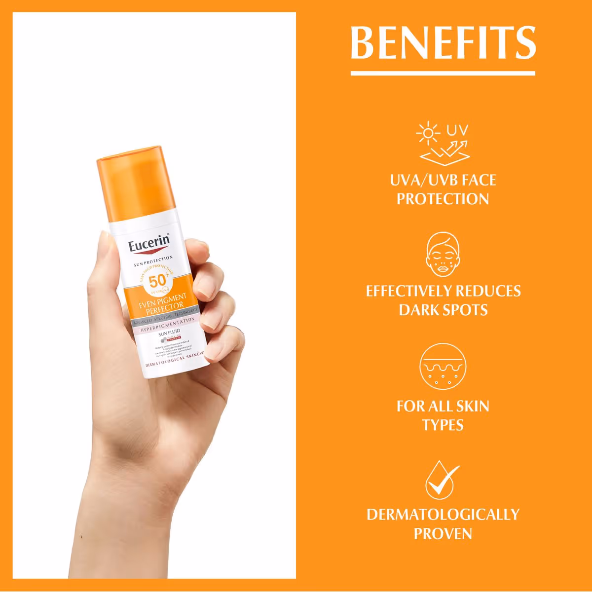 فلویید ضدآفتاب ضد لک اوسرین eucerin pigment