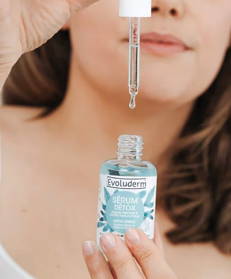 سرم سم زدای صورت اولودرم evoluderm detox