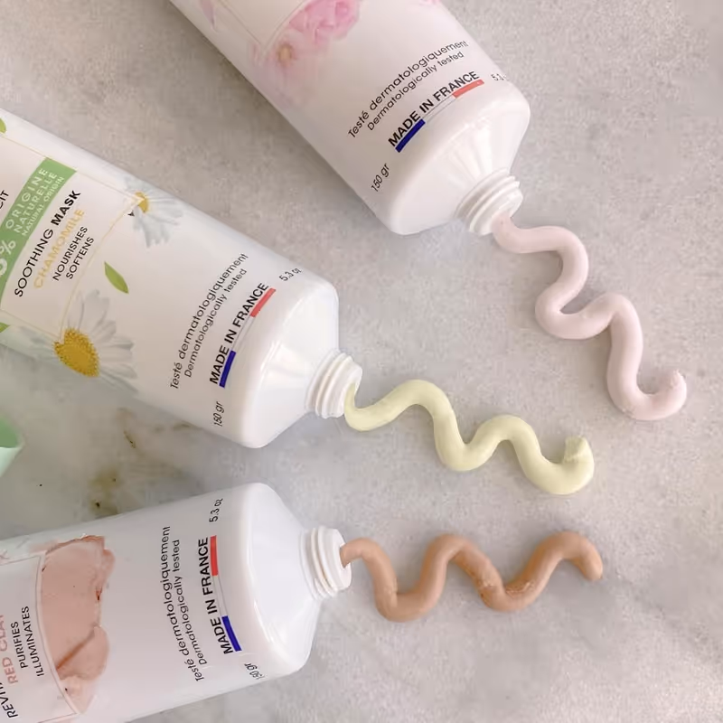 ماسک حجم دهنده صورت گل رز اولودرم evoluderm