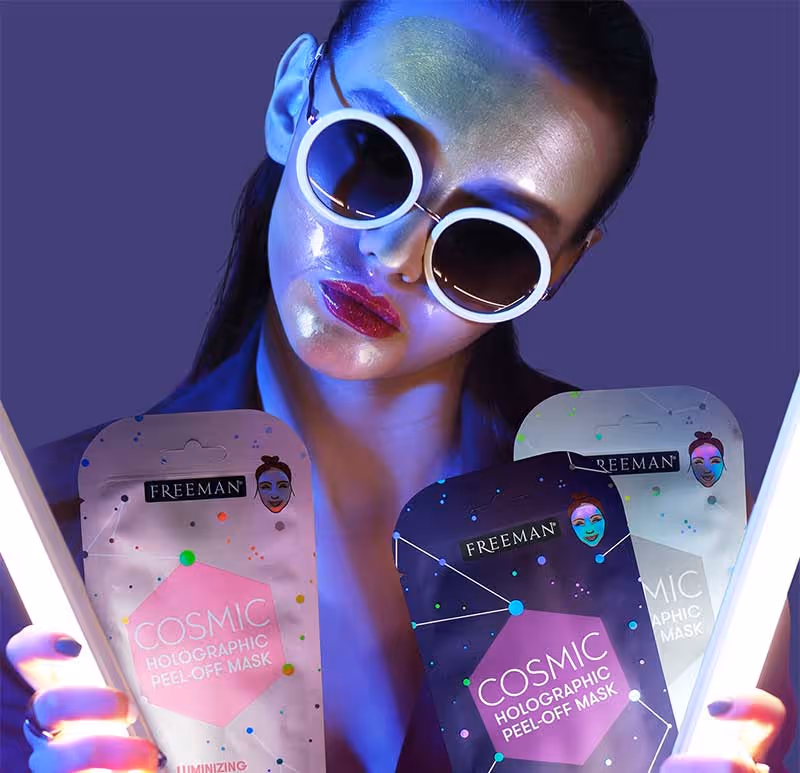 ماسک آبرسان صورت آمیتیست فریمن freeman cosmic