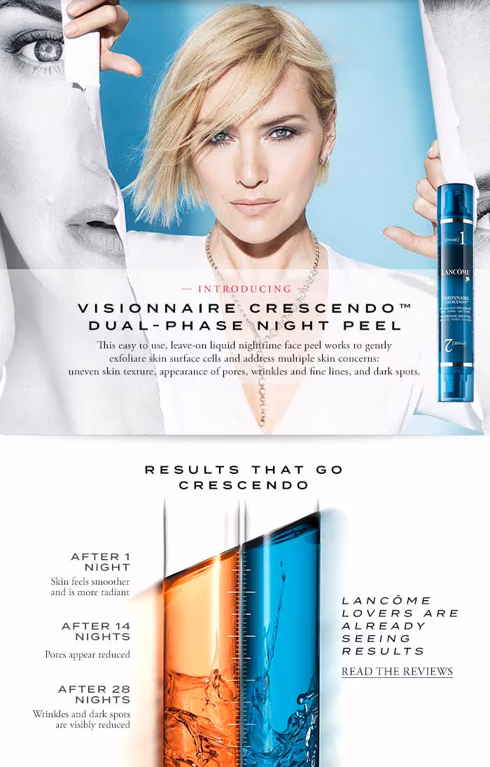 سرم لایه بردار دوفاز لانکوم lancome