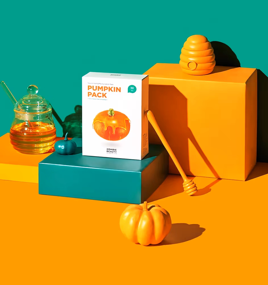 کیت ماسک رطوبت رسان زامبی بیوتی pumpkin pack