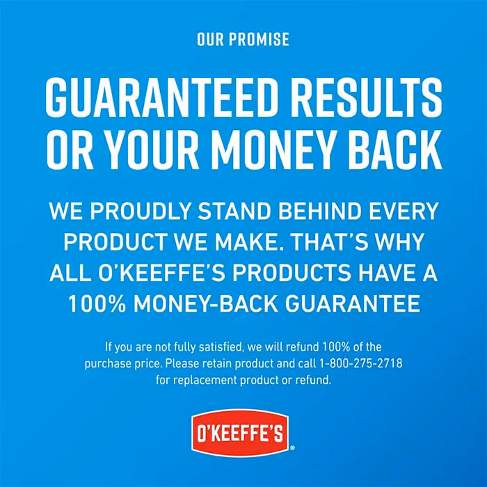 کرم لایه بردار ترمیم ترک پای اوکیفس okeeffes