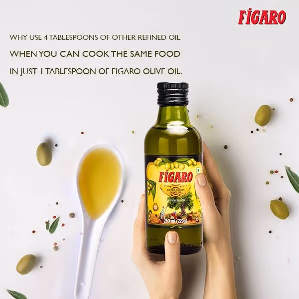 روغن زیتون فرابکر فیگارو figaro extra virgin