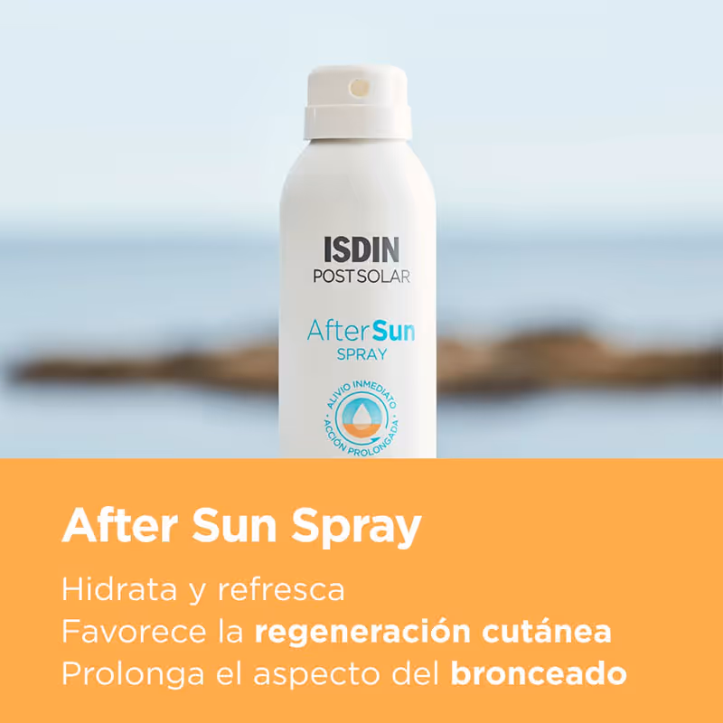 اسپری بدن بعد از آفتاب ایزدین isdin after sun