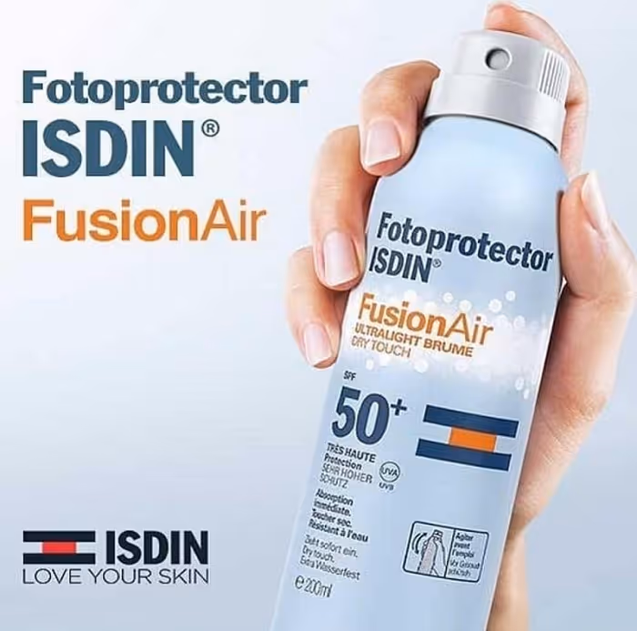اسپری ضدآفتاب بدن ایزدین isdin transparent