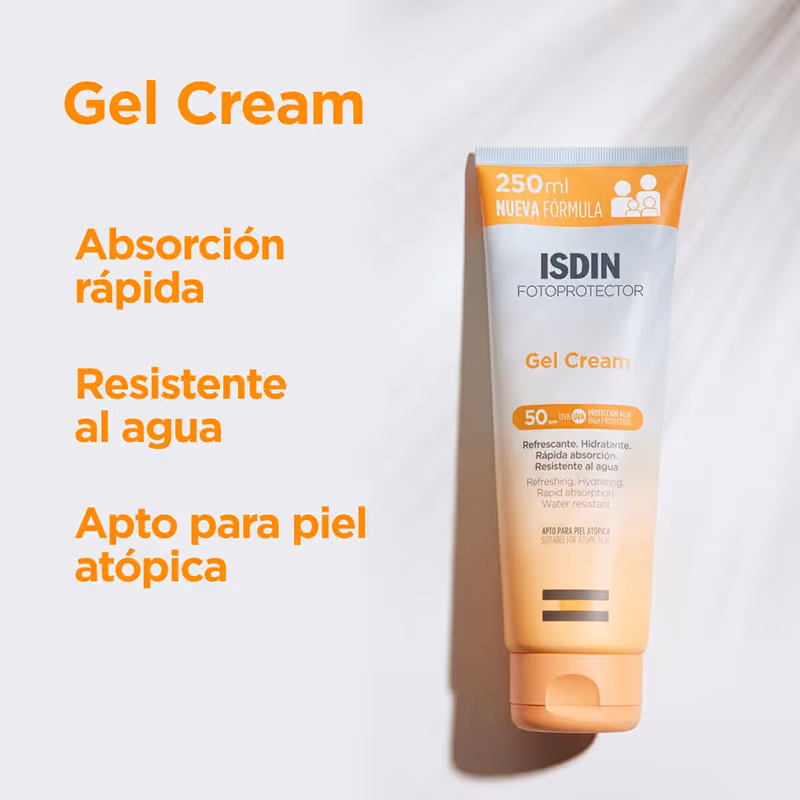 ژل کرم ضدآفتاب بدن ایزدین isidn gel cream