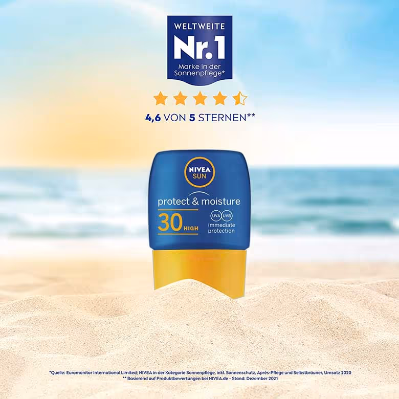 لوسیون ضدآفتاب بدن نیوا nivea sun protection