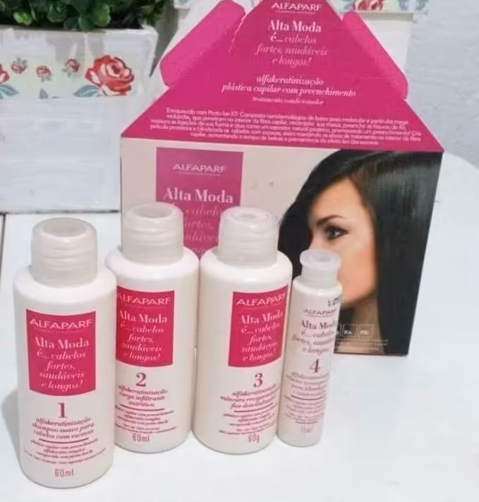 کیت کراتینه مو آلتا مدا alta moda alfakeratin