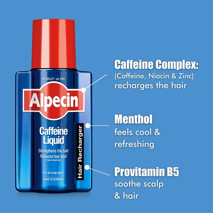تونیک ضد ریزش موی کافئین آلپسین alpecin