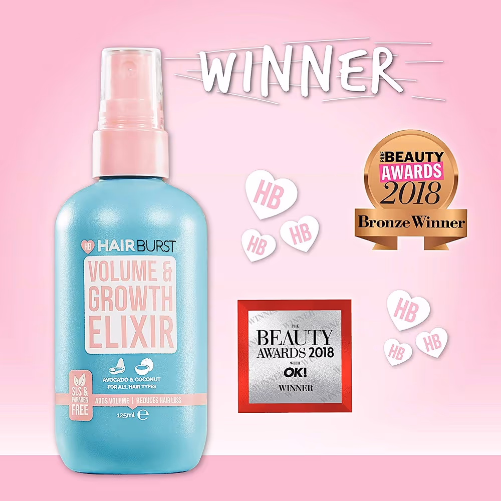 اسپری افزایش رشد موی هیربرست hair burst