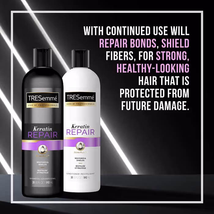 شامپو کراتین ترمیم کننده ترزمی tresemme