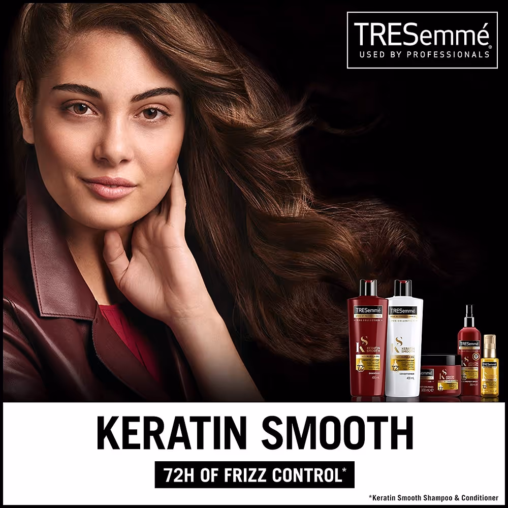 شامپو کراتین ترزمی tresemme keratin smooth