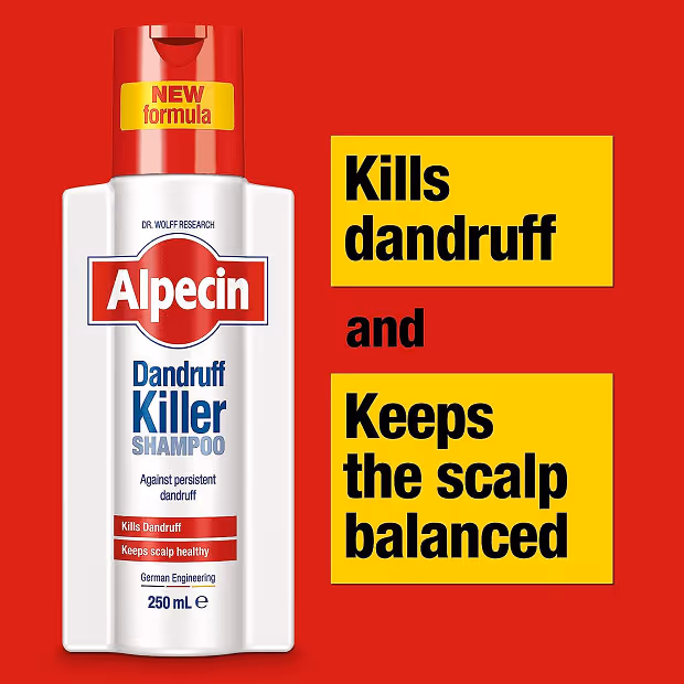 شامپو ضد شوره قوی آلپسین alpecin dandruff