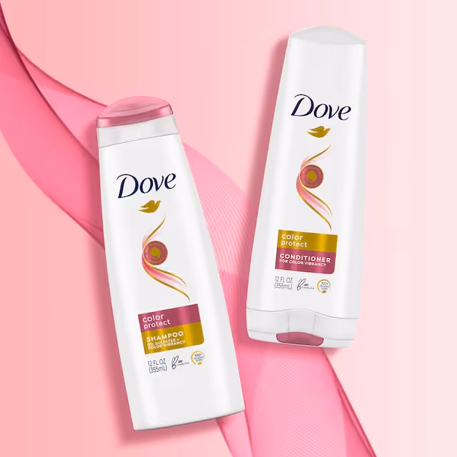 شامپو مراقبت از موهای رنگ شده داو dove color