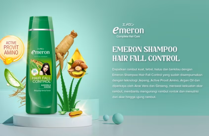 شامپو ضد ریزش تقویت موی امرون emeron hair