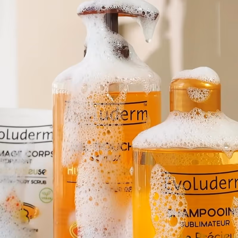 شامپو روغن های مغذی اولودرم evoluderm huile