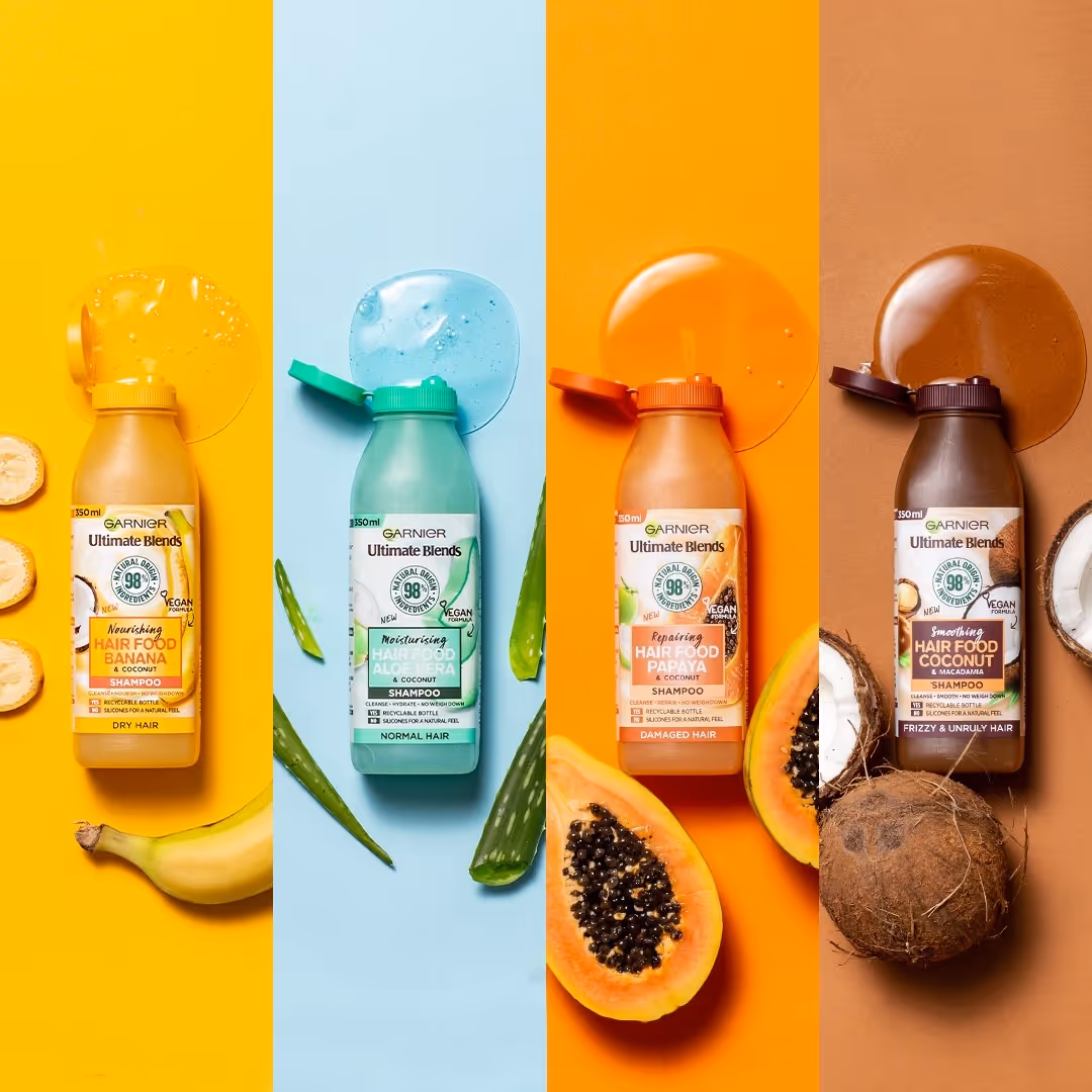 شامپو مغذی موز گارنیه garnier nourishing