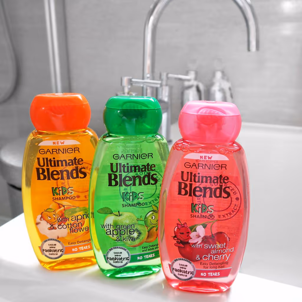 شامپو کودک گارنیه گیلاس و بادام garnier