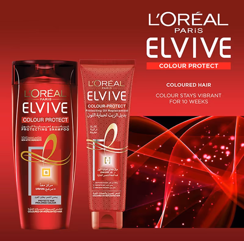 شامپو موهای رنگ شده لورال loreal color