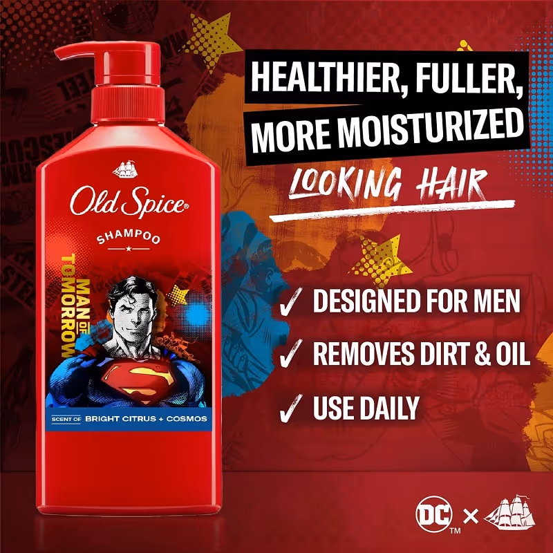 شامپو اولد اسپایس سوپر من old spice man of