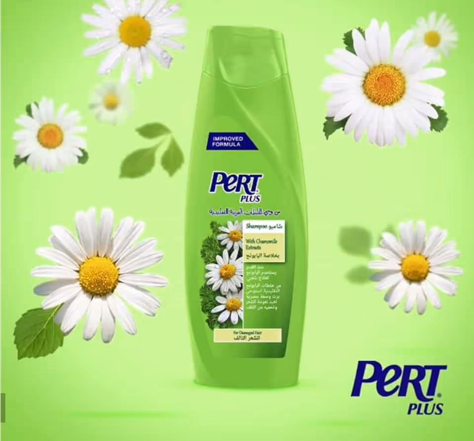 شامپو ترمیم کننده بابونه پرت پلاس pert