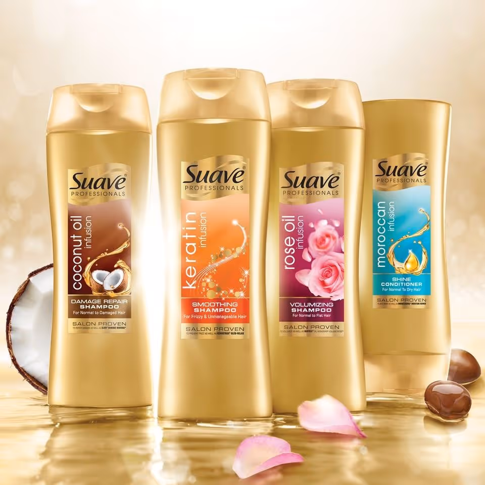 شامپو درخشان کننده آرگان مراکشی سواو suave