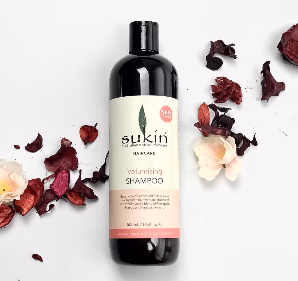 شامپو حجم دهنده موی ساکین sukin volumising