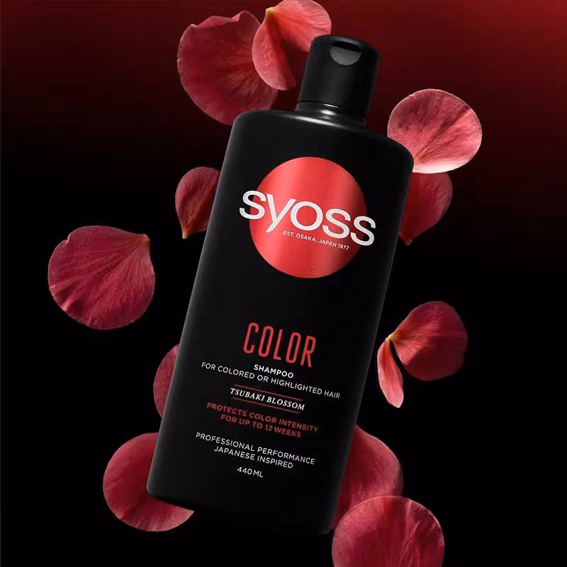 شامپو موهای رنگ شده سایوس syoss color