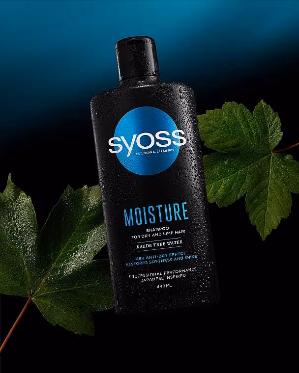 شامپو آبرسان موهای خشک سایوس syoss moisture