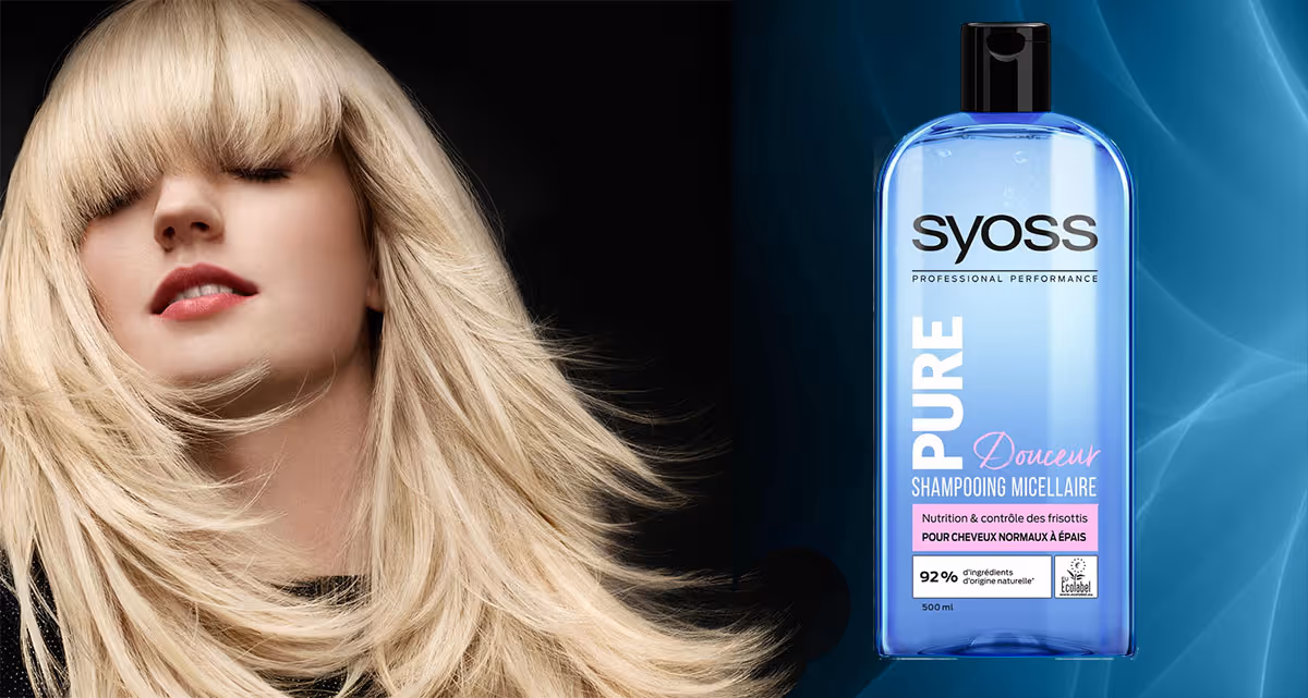 شامپو صاف کننده موی سایوس پیور syoss pure