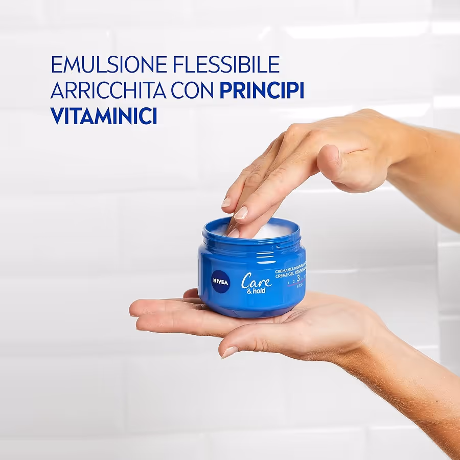 ژل کرم حالت دهنده موی نیوا nivea care hold