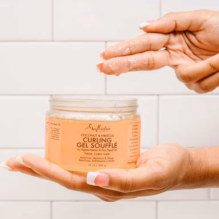 ژل حالت دهنده موهای فر شی مویسچر shea