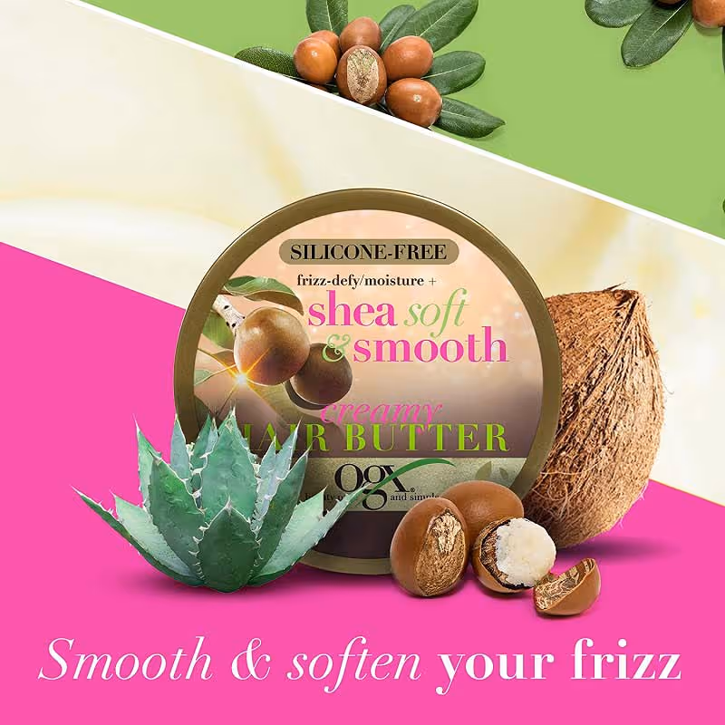 کره موی صاف کننده شی باتر او جی ایکس ogx shea
