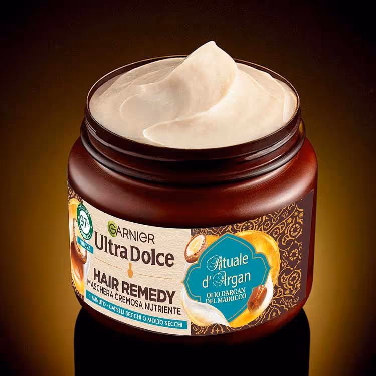 ماسک موی کرمی مغذی روغن آرگان مراکشی کرم