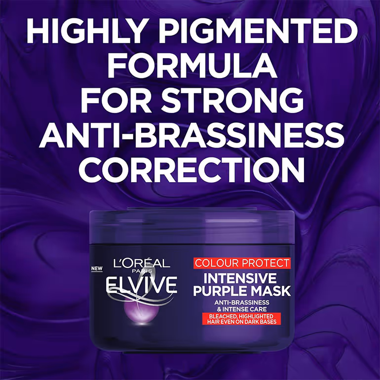 ماسک موی ضد زردی لورال loreal intensive