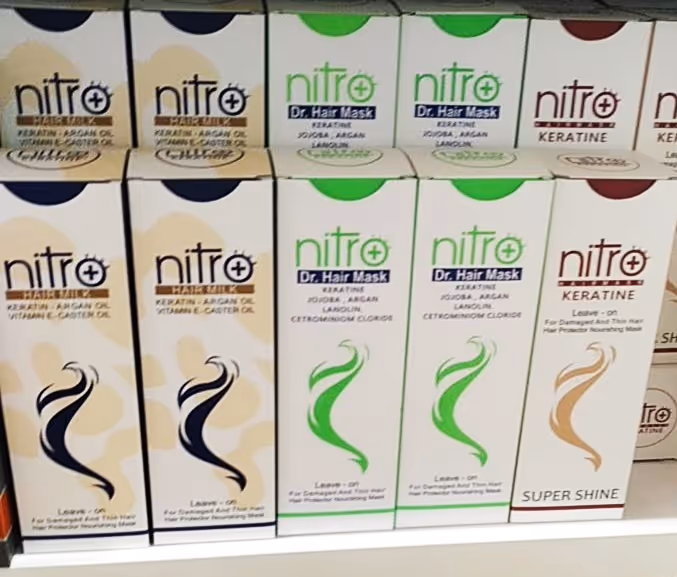 شیر موی مغذی نیترو پلاس nitro hair milk