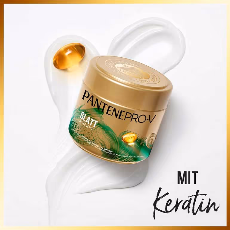 ماسک کراتینه صاف کننده موی پنتن گلت pantene