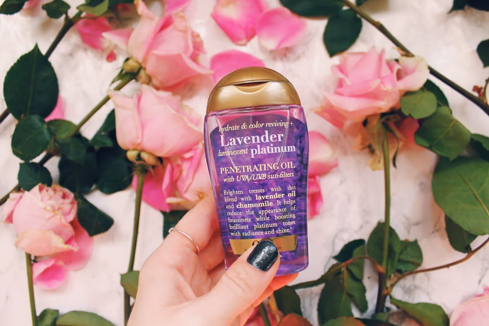 روغن موی لاوندر او جی ایکس ogx lavender