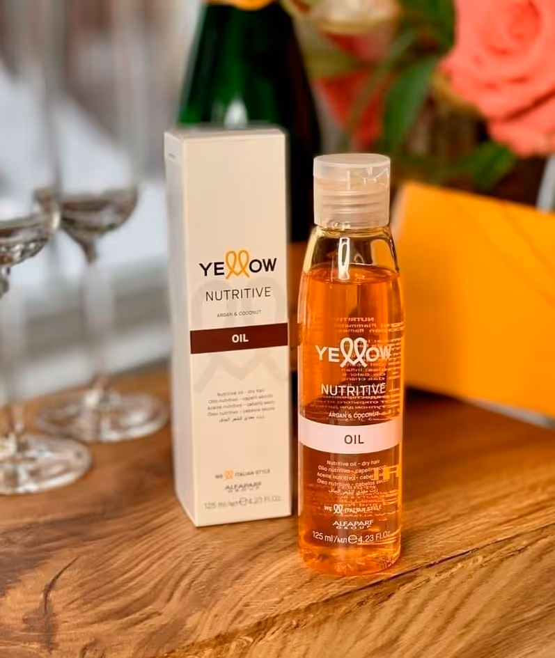 روغن مغذی مو یلو yellow nutritive oil