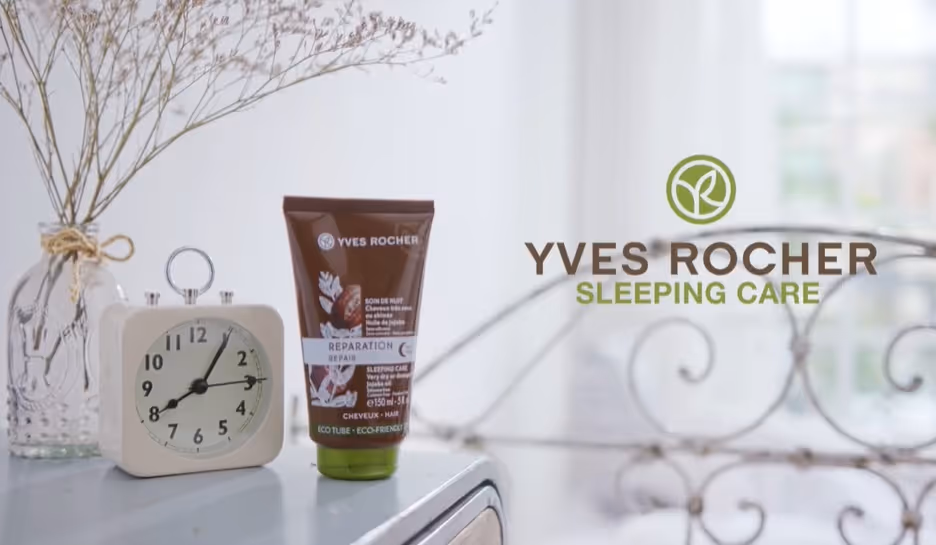 کرم ترمیم کننده موی شب ایوروشه yves rocher