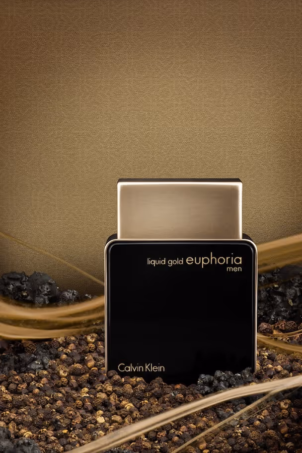 عطر مردانه کلوین کلین ایفوریا لیکویید گلد