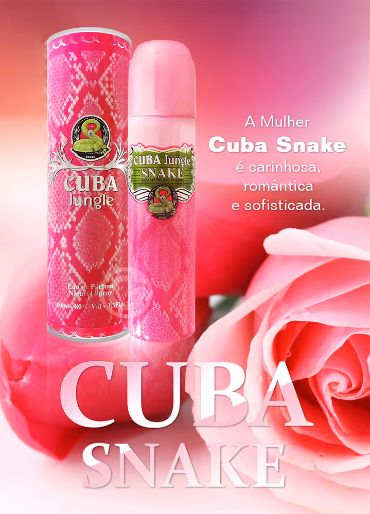 عطر زنانه کوبا جانگل اسنیک cuba jungle snake