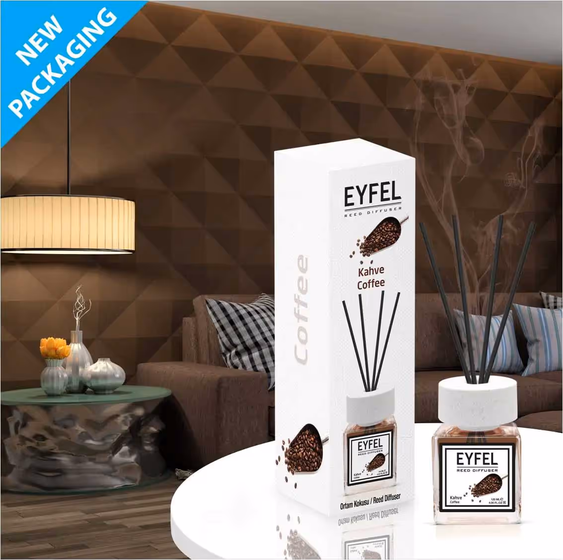 عطر خوشبوکننده اتاق ایفل رایحه قهوه eyfel