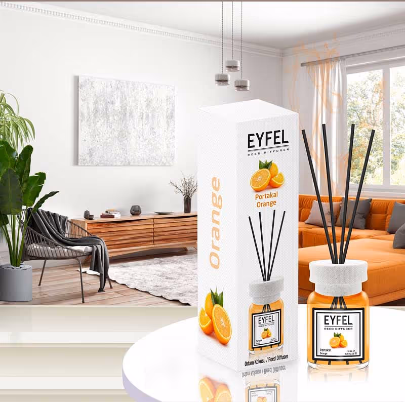عطر خوشبوکننده اتاق ایفل رایحه پرتقال eyfel
