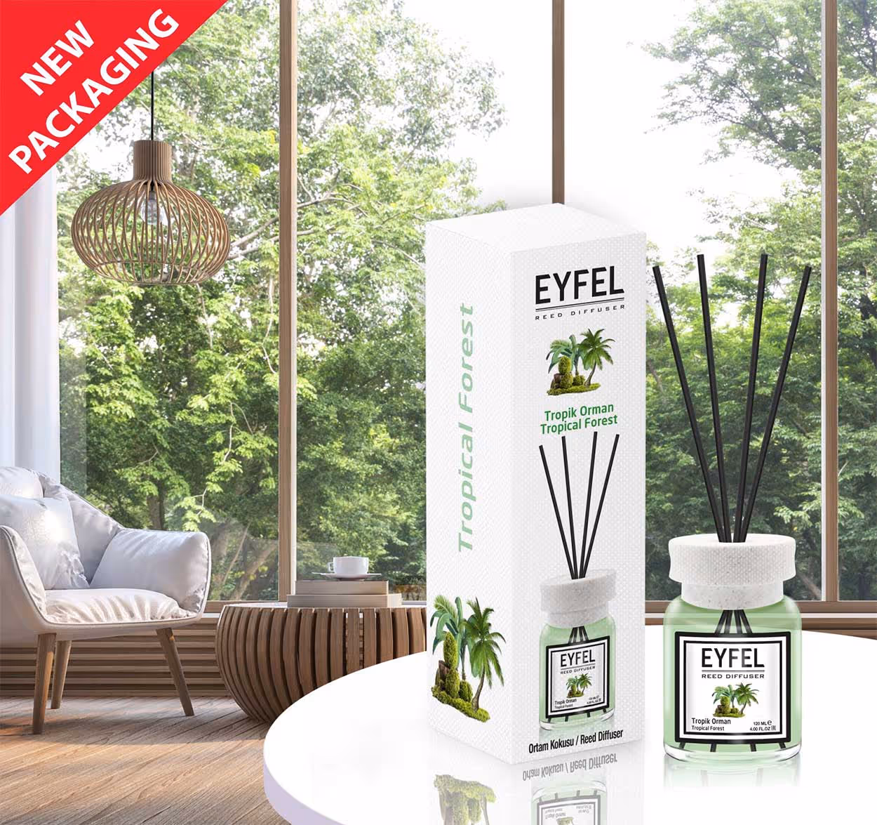 عطر خوشبوکننده اتاق ایفل رایحه جنگل های