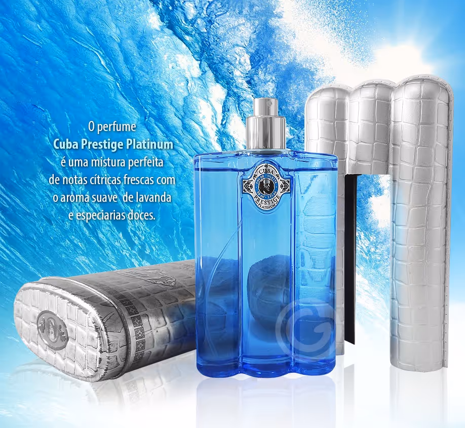 عطر مردانه کوبا پرستیژ پلاتینیوم cuba