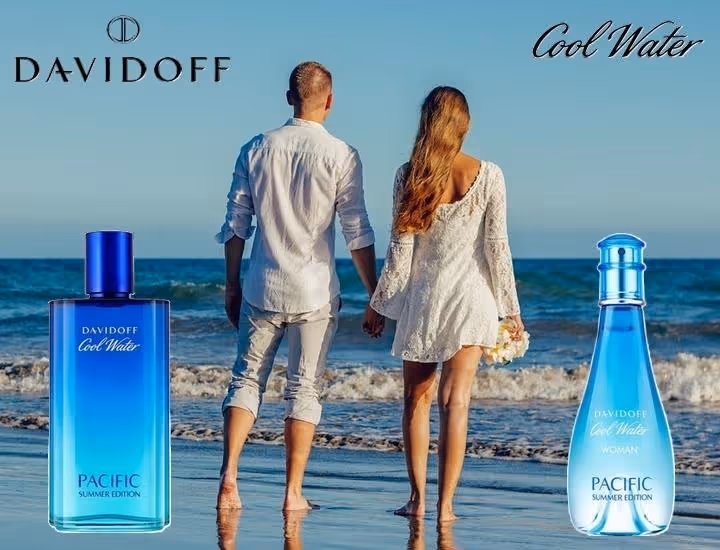 عطر زنانه دیویدوف کول واتر سامر ادیشن